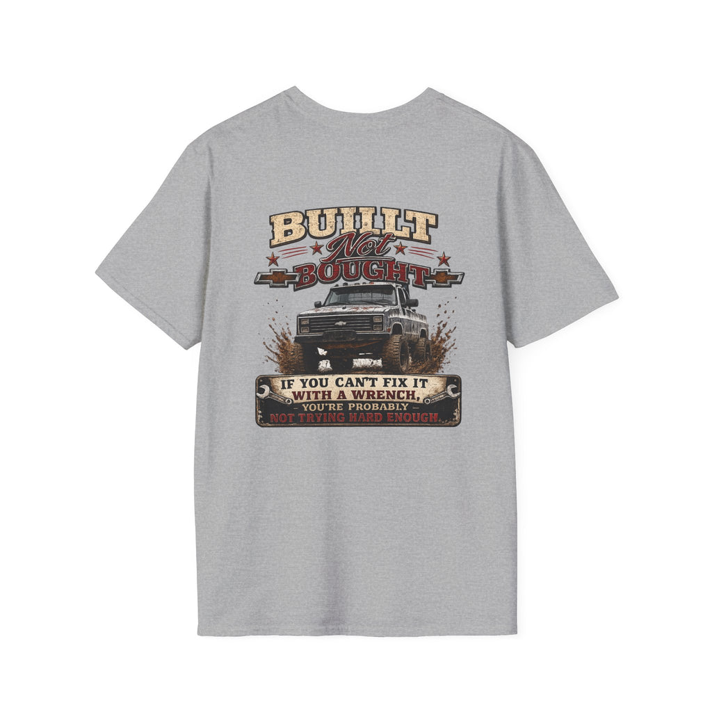 Built Not Bought - Chevrolet K30 Vintage Badge T-Shirt