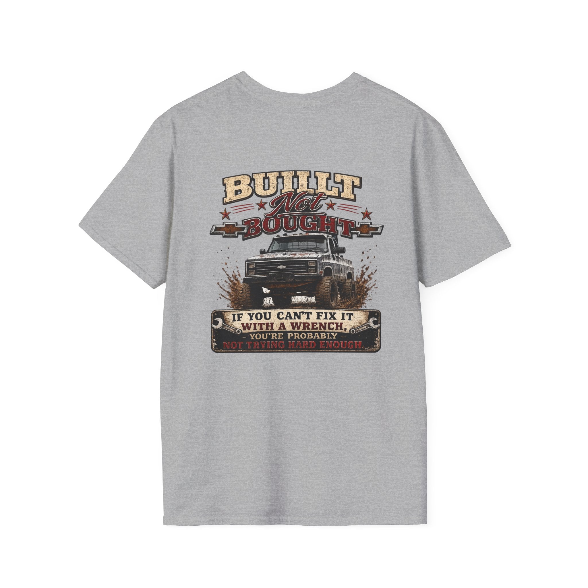 Built Not Bought - Chevrolet K30 Vintage Badge T-Shirt