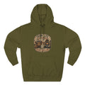 Farm Life Highland Cow Three-Panel Fleece Hoodie