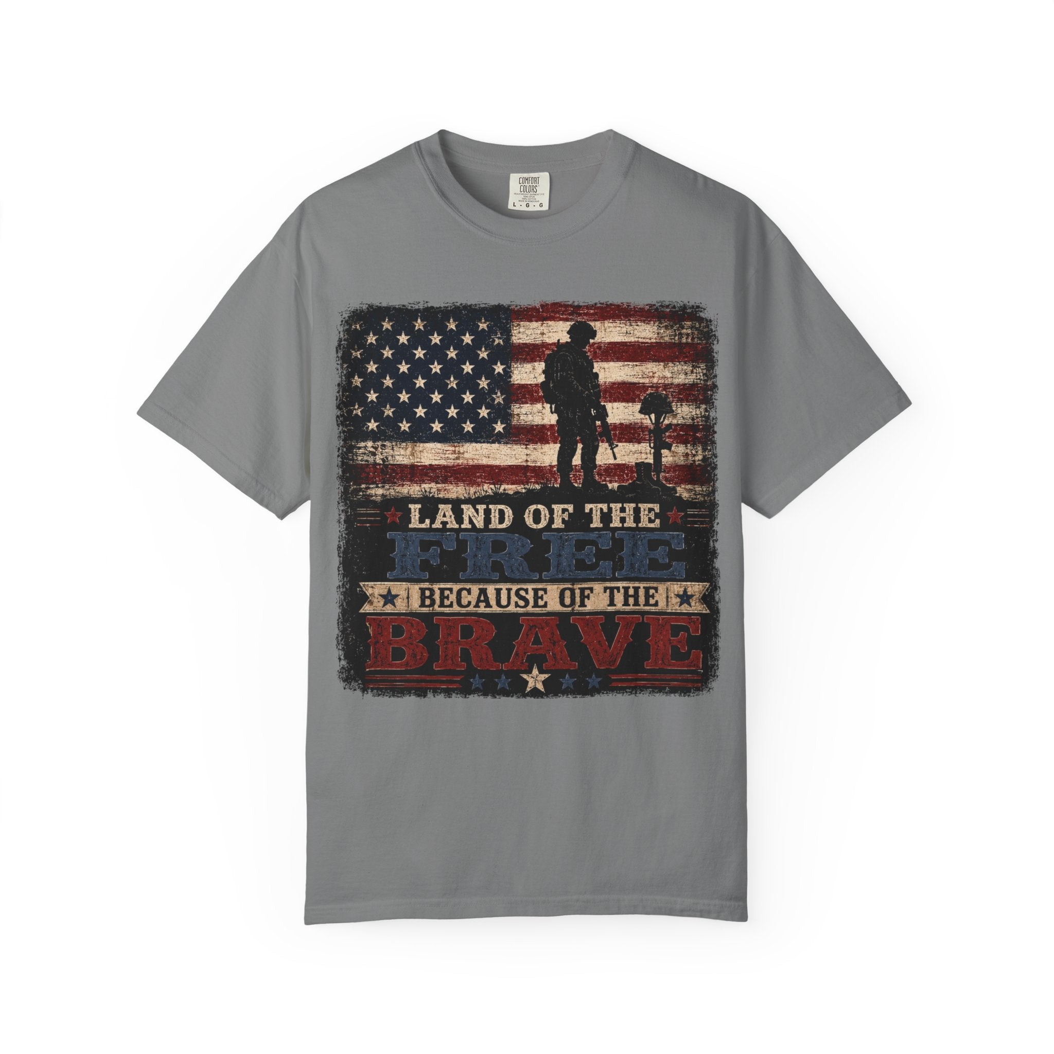 Land of the Free Because of the Brave T-Shirt