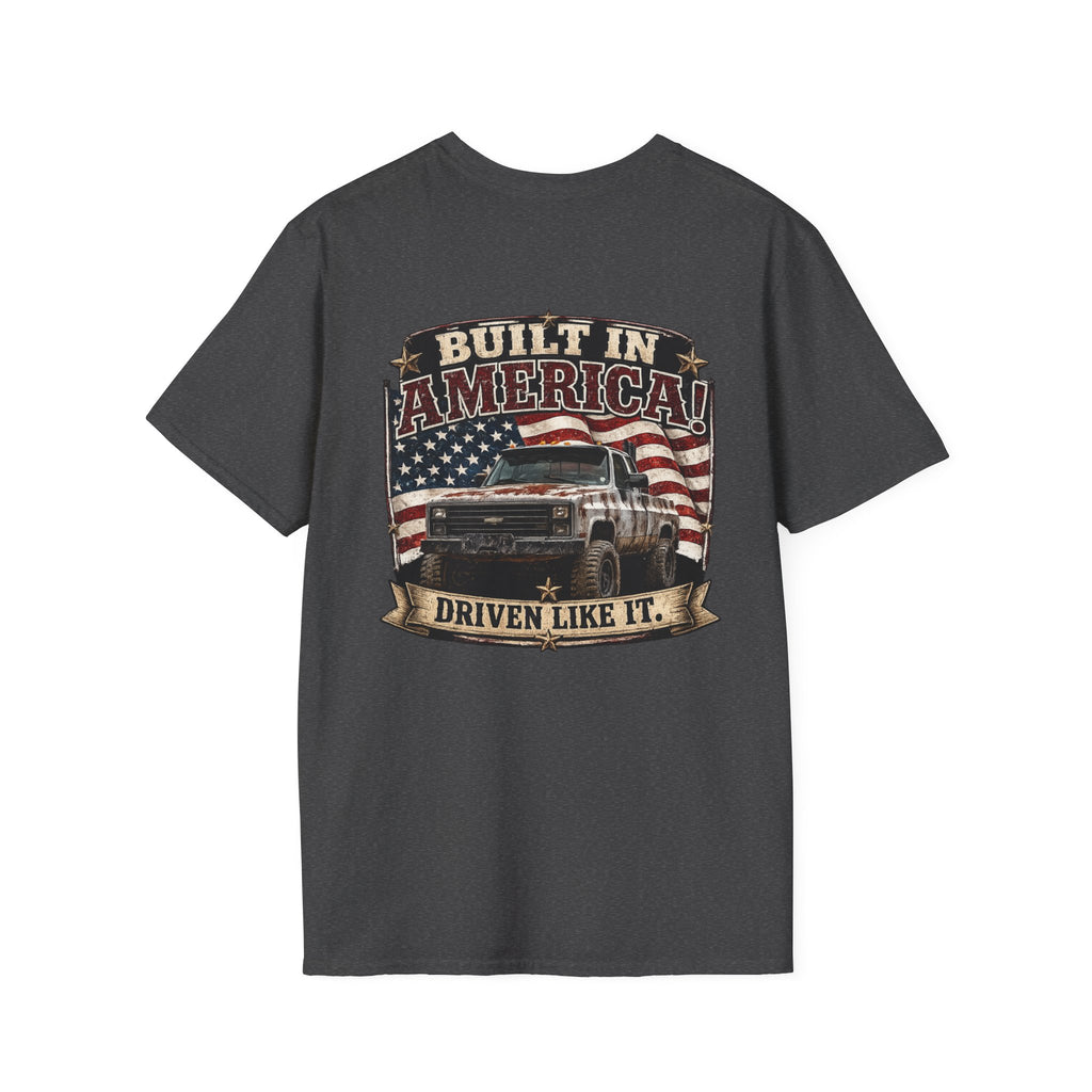 Built In America - Chevrolet K30 Vintage Patch T-Shirt