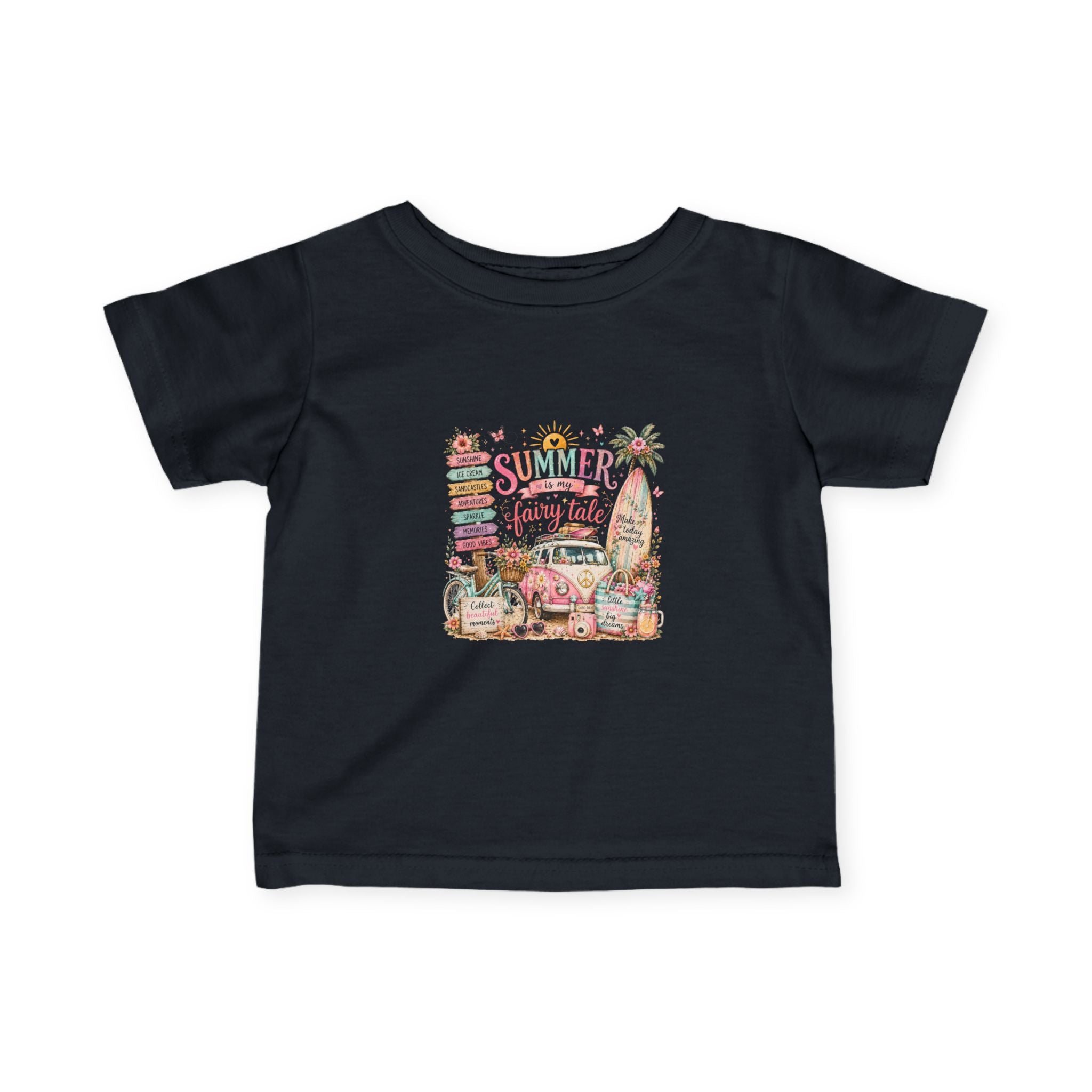 "Summer Lovin'" Beach Vibes Baby T‑Shirt — Infant Tee