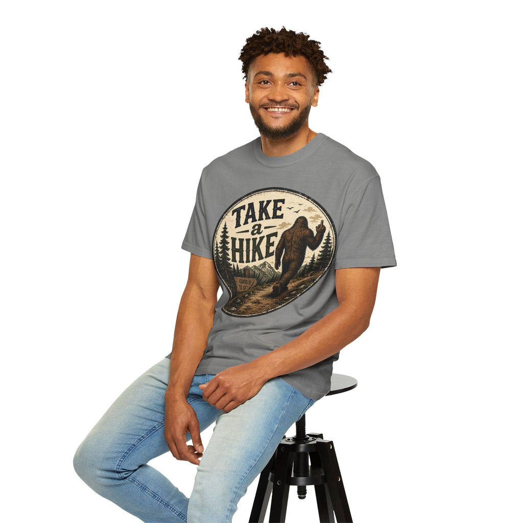 Take a Hike T-Shirt — Vintage Bigfoot Hiking Tee