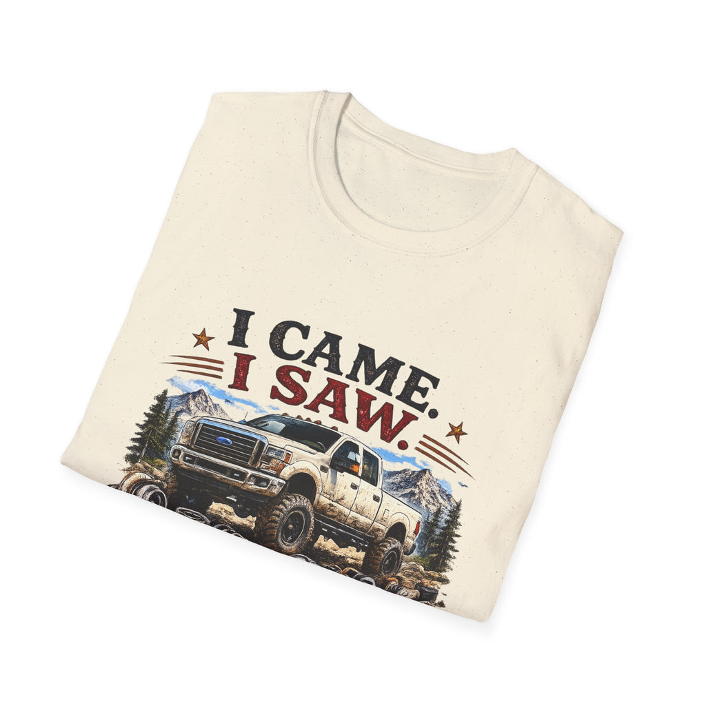 I Saw I Came, I Bought Truck Parts Softstyle T-Shirt