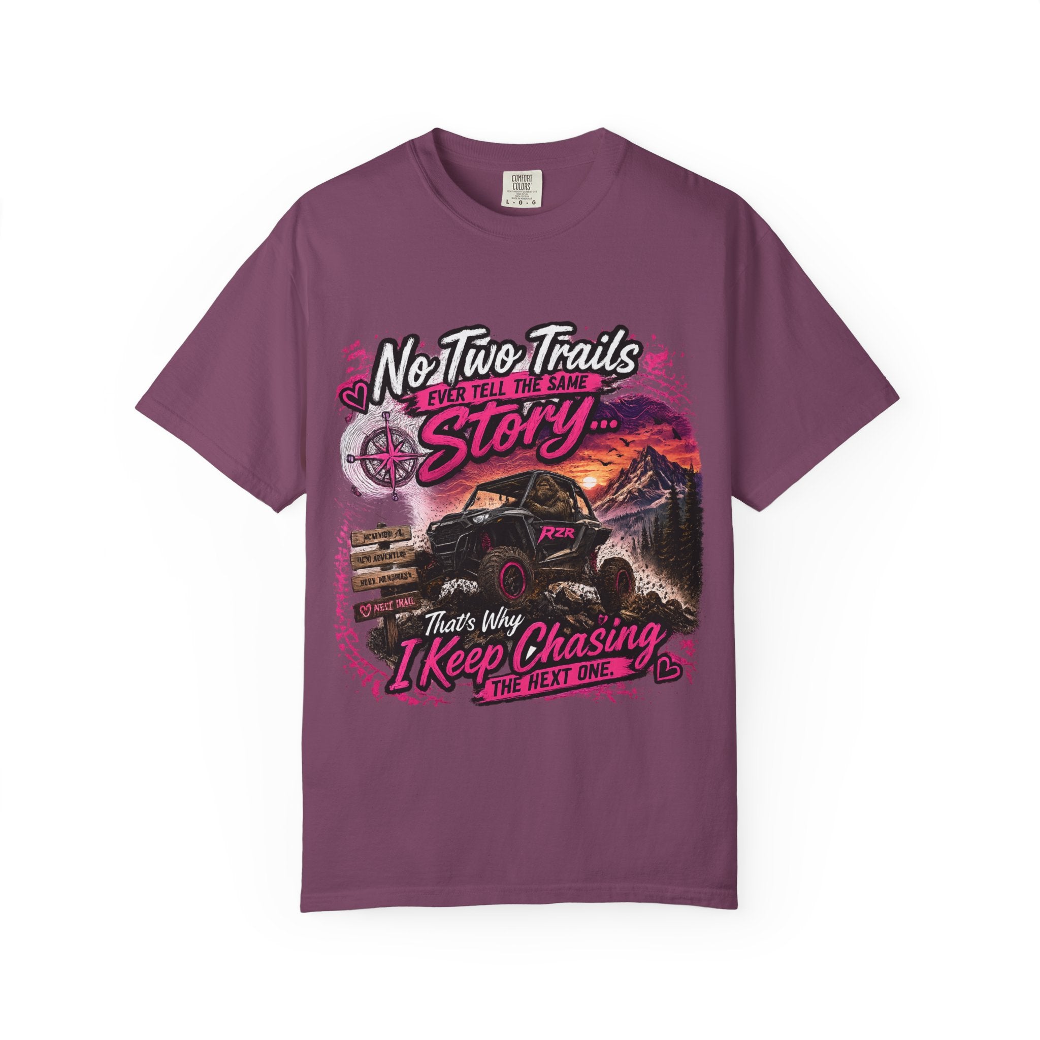 Off‑Road Truck T‑Shirt — “No Two Trails Ever Tell the Same Story” Adventure Tee