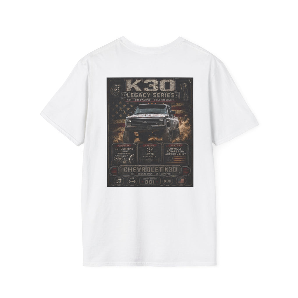 K30 Legacy Edition 001 Chest Patch Tee — T-Shirt