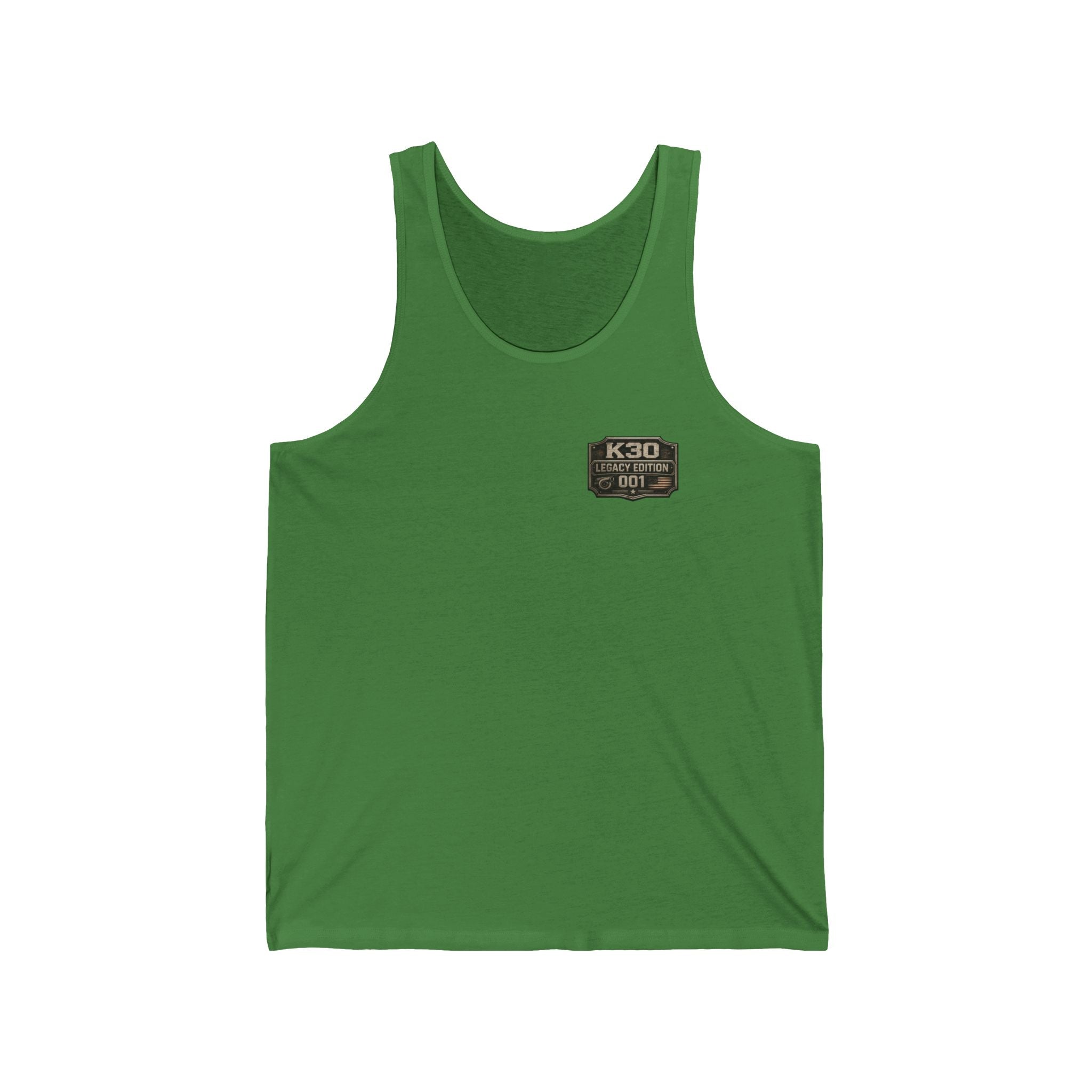 Off‑Road Pickup Tank Top — K30 Badge & Rugged Truck Graphic