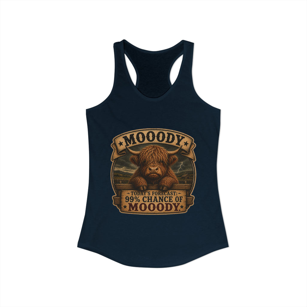 Mooody Highland Women's Ideal Racerback Tank