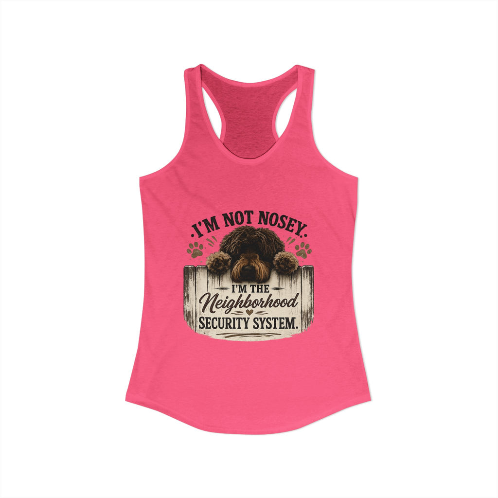 I'm Not Nosey Women's Ideal Racerback Tank