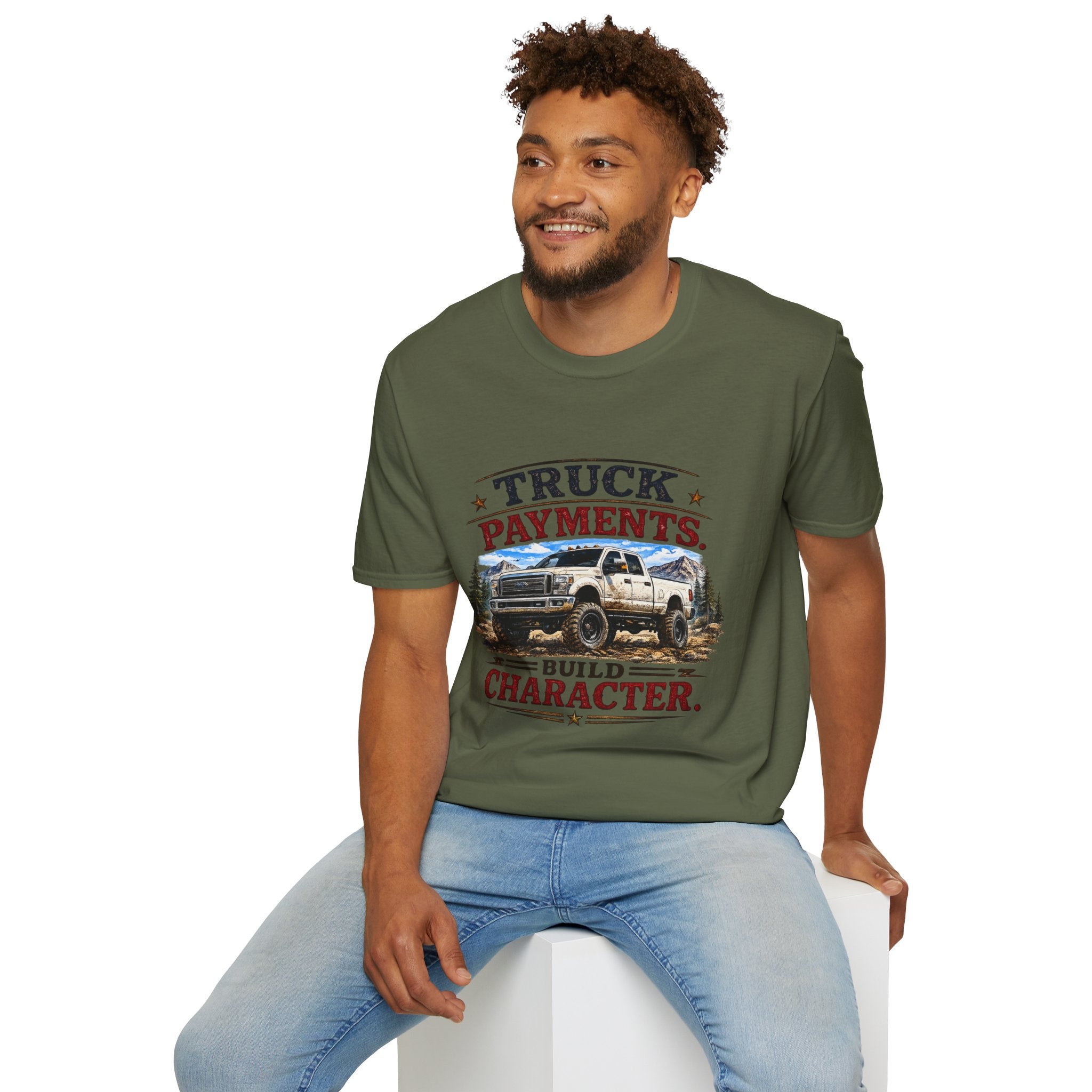 Truck Payments Build Character Softstyle T-Shirt