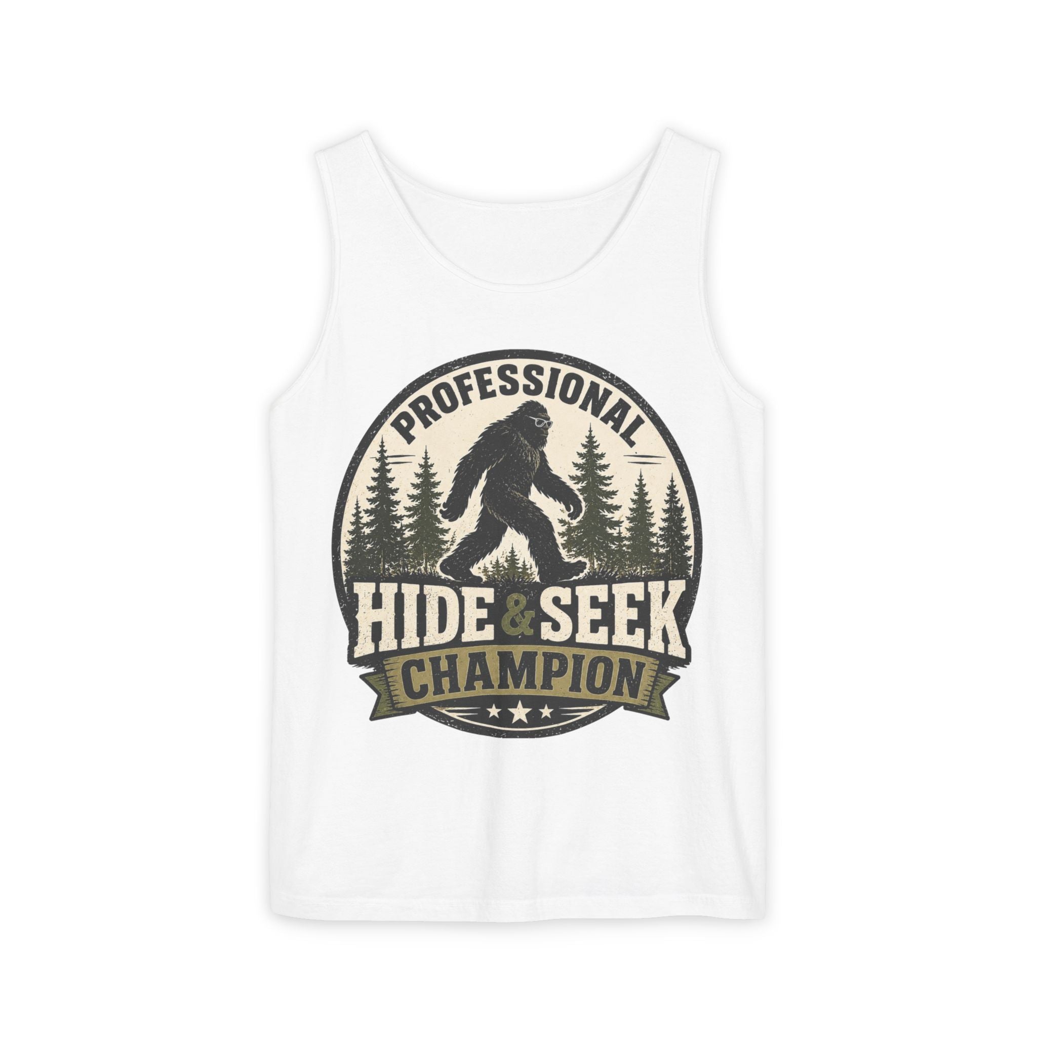 Professional Hide & Seek Champion Tank Top