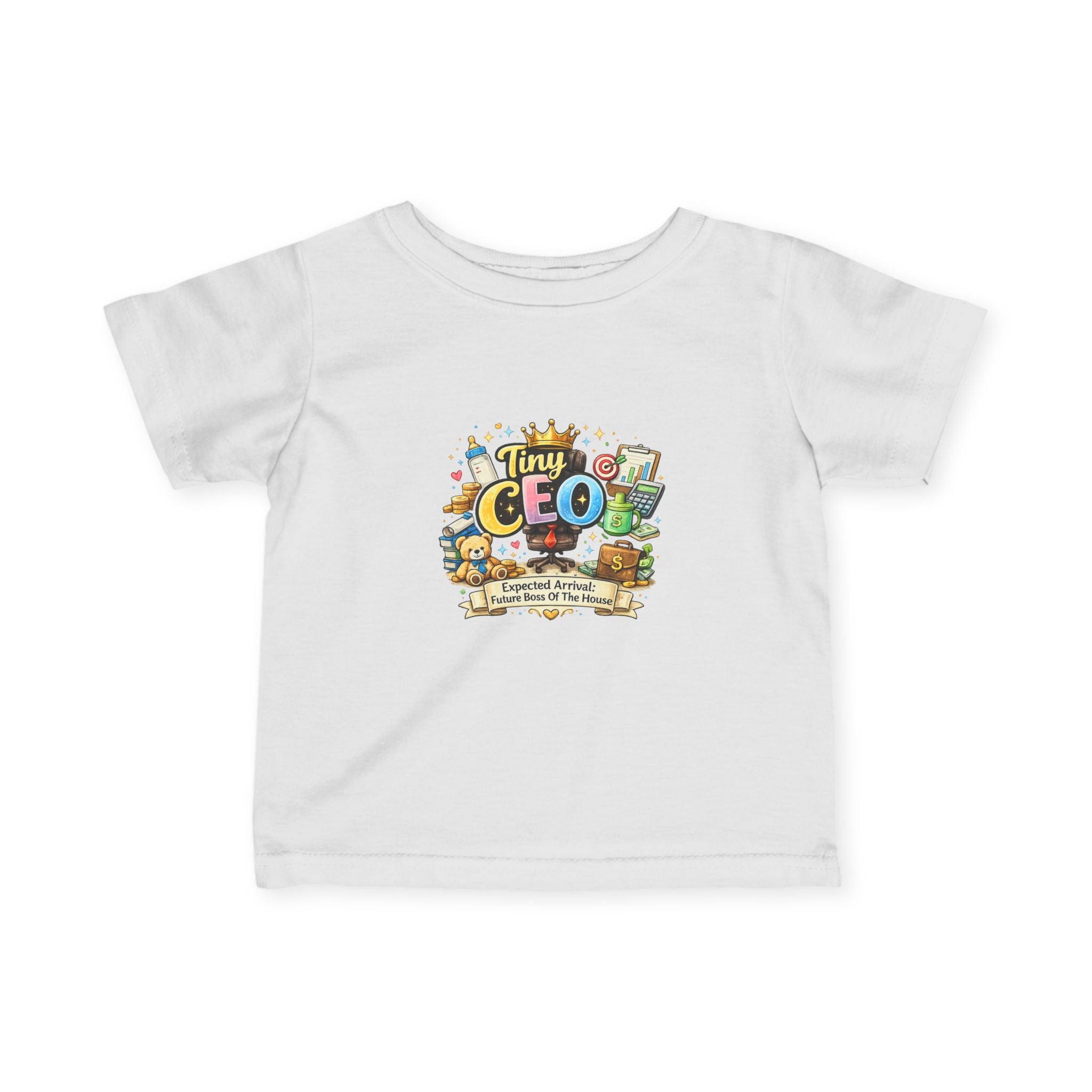 Tiny CEO Infant Fine Jersey Tee