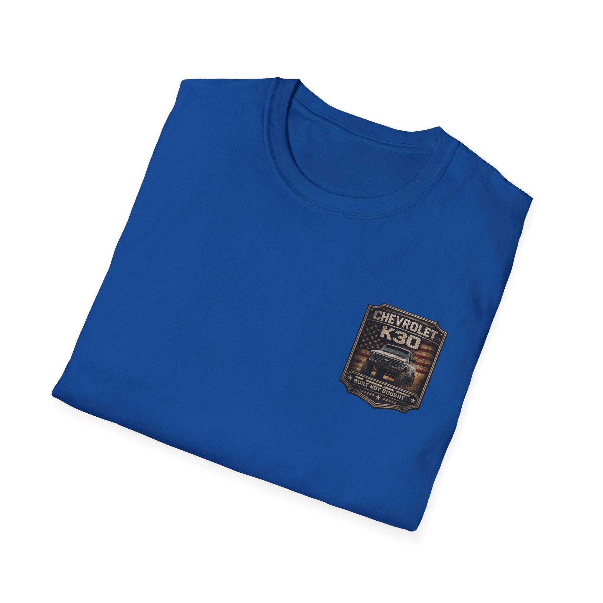Built In America - Chevrolet K30 Vintage Patch T-Shirt