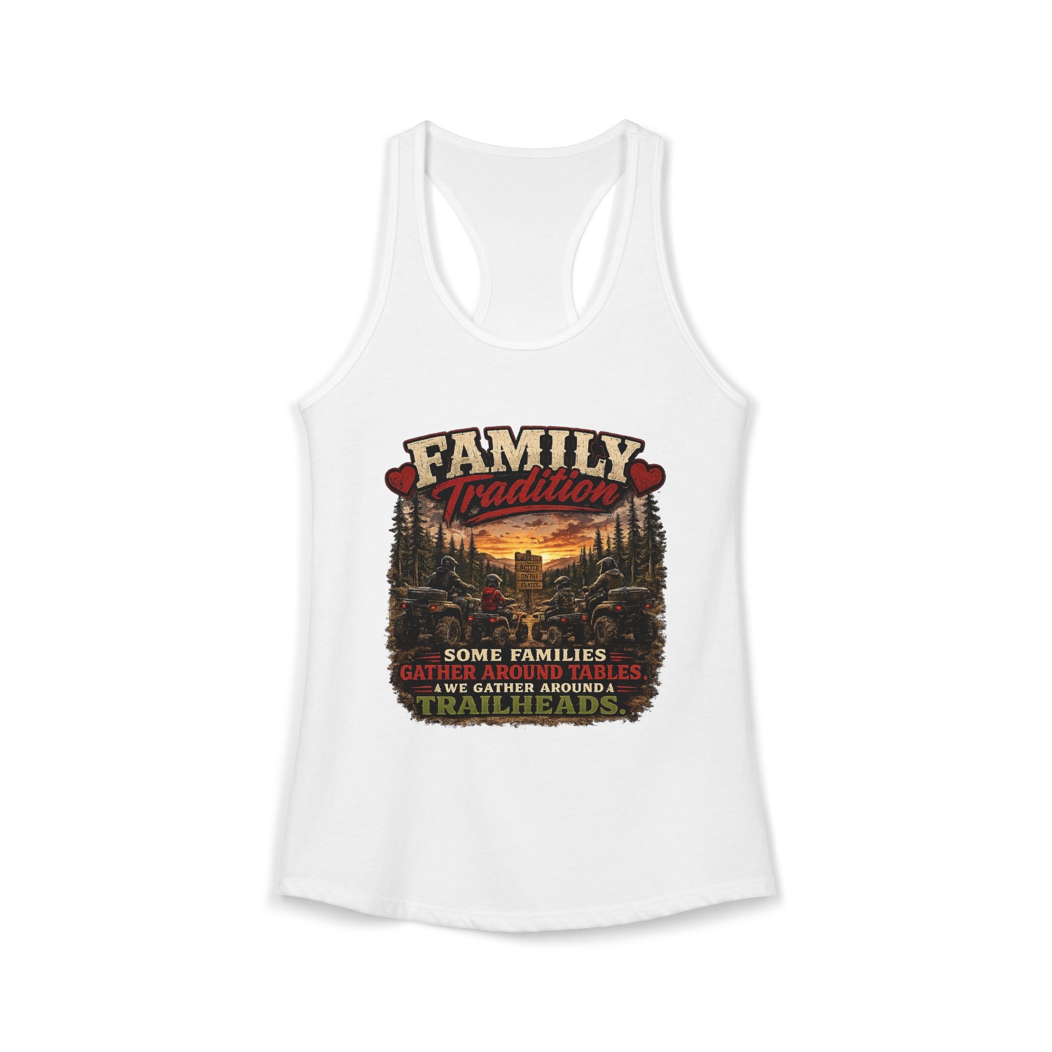 Family Tradition Women's Ideal Racerback Tank