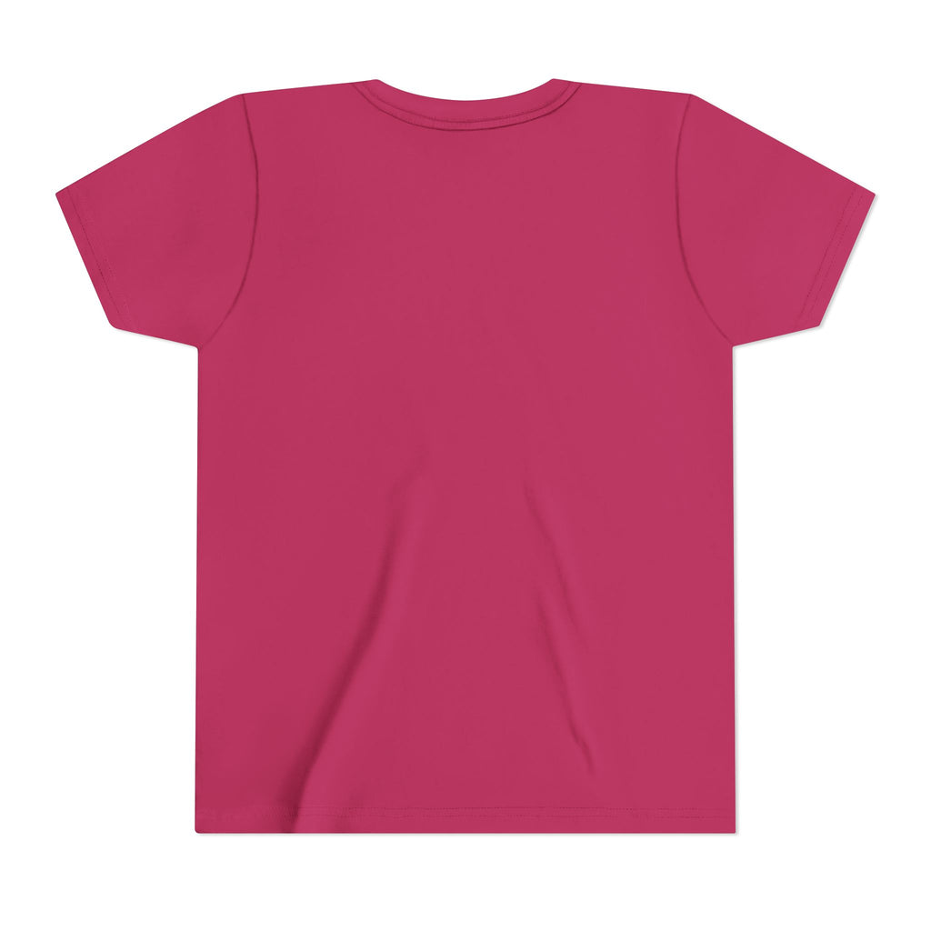 "Little Girls Summer Vibe" Tropical Jeep Surfboard Beach Graphic - Youth Tee