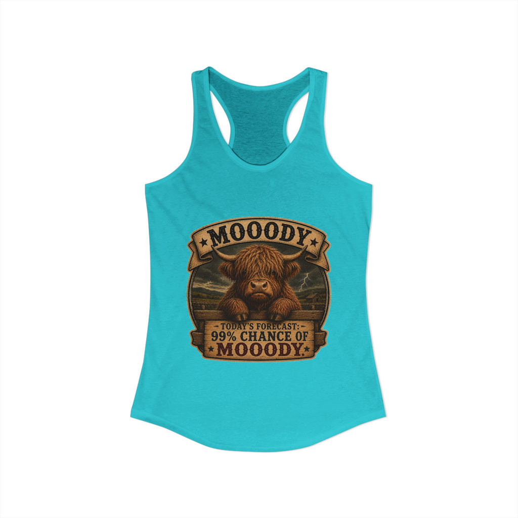 Mooody Highland Women's Ideal Racerback Tank