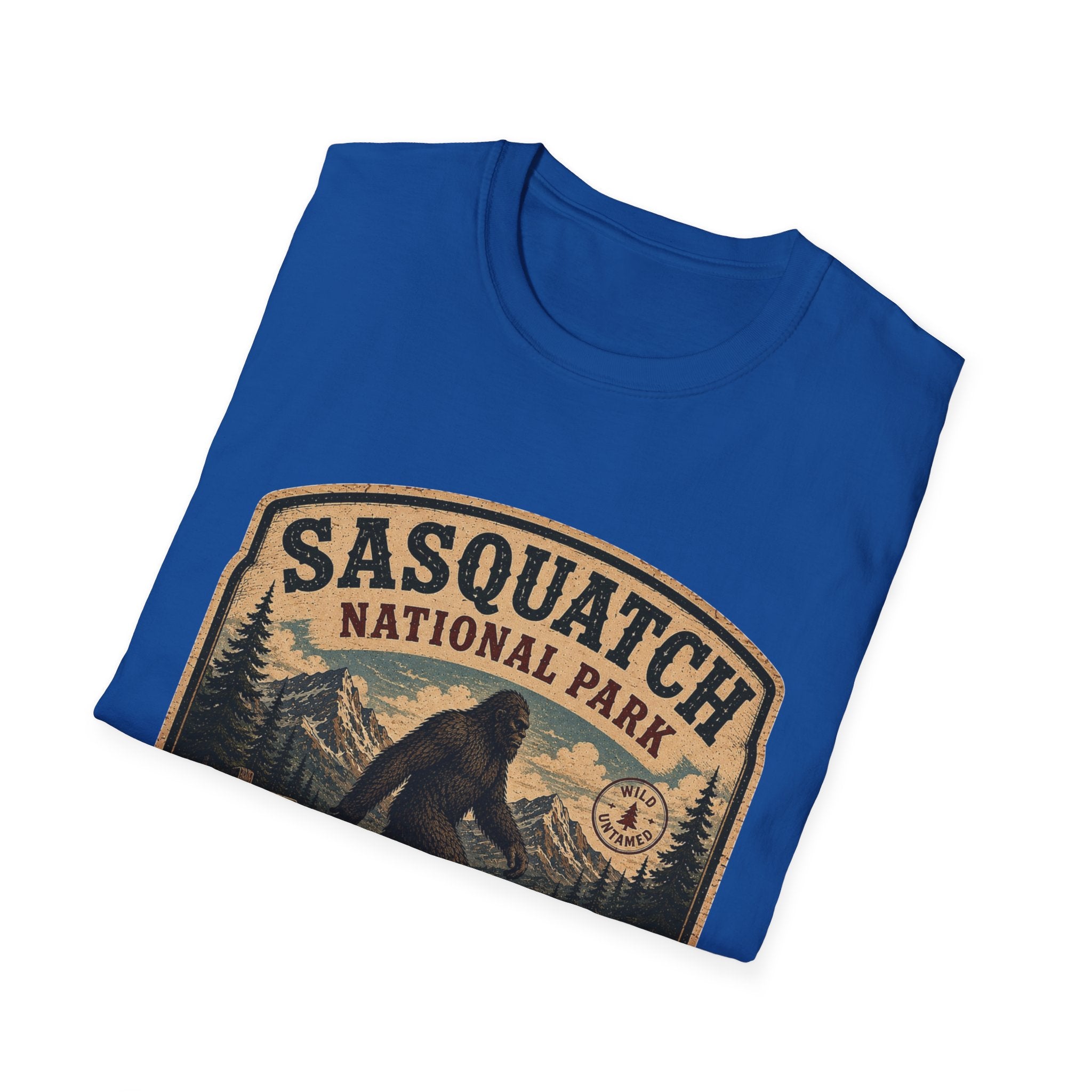 Sasquatch National Park T-Shirt — "Population: Maybe" Vintage Bigfoot Tee