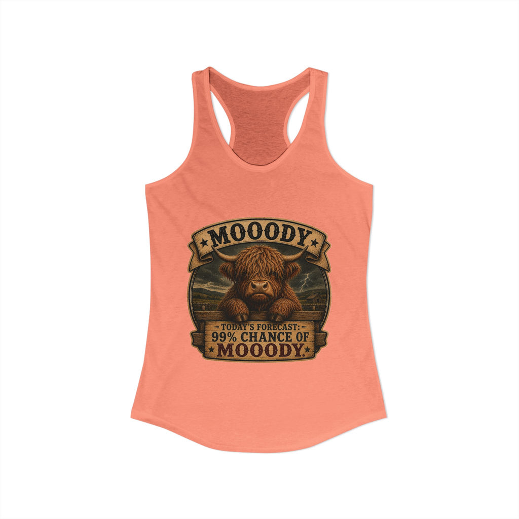 Mooody Highland Women's Ideal Racerback Tank