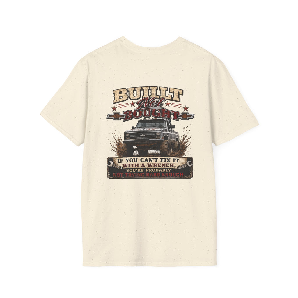 Built Not Bought - Chevrolet K30 Vintage Badge T-Shirt