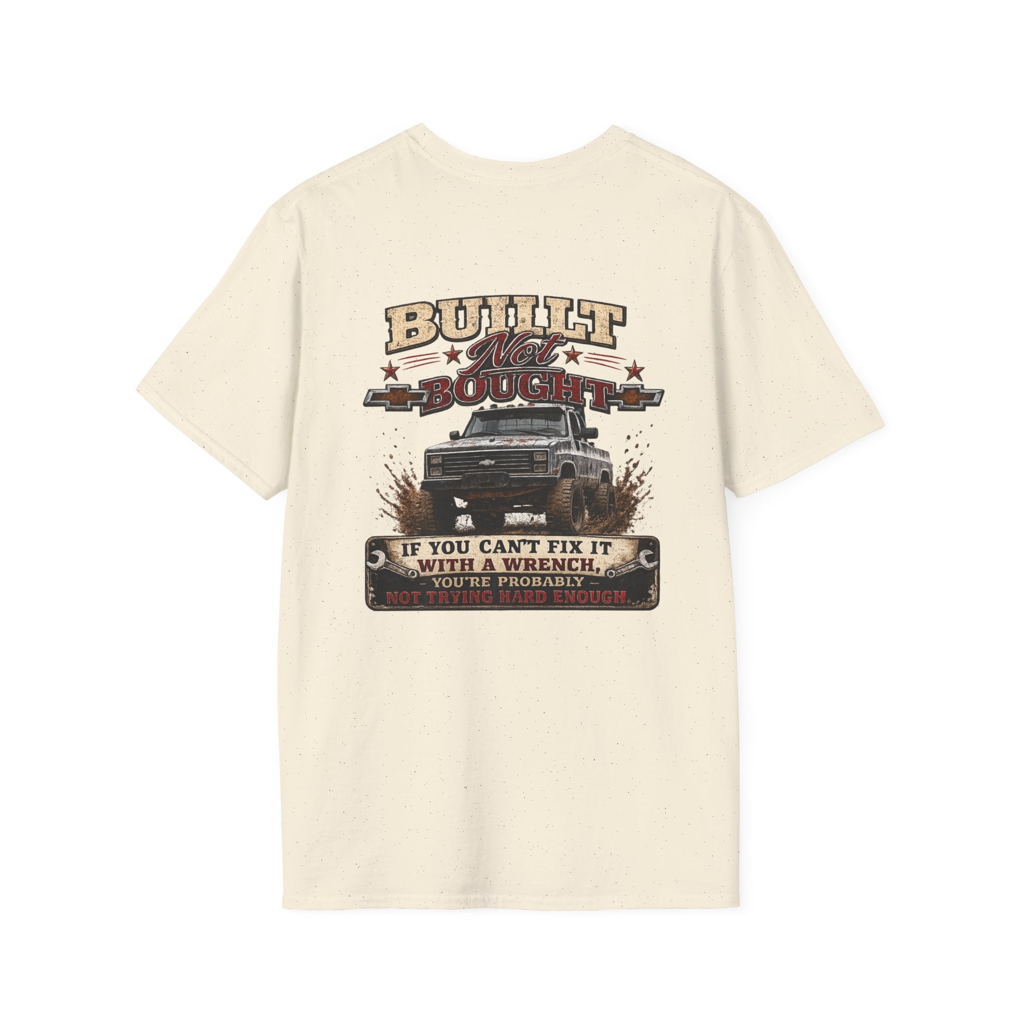 Built Not Bought - Chevrolet K30 Vintage Badge T-Shirt
