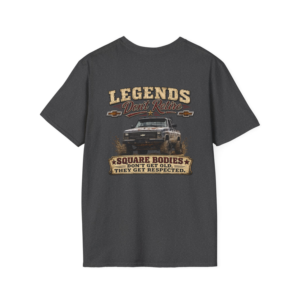 Legends Don't Retire - K30 Legacy Edition T-Shirt — Retro Motorsport Badge Tee