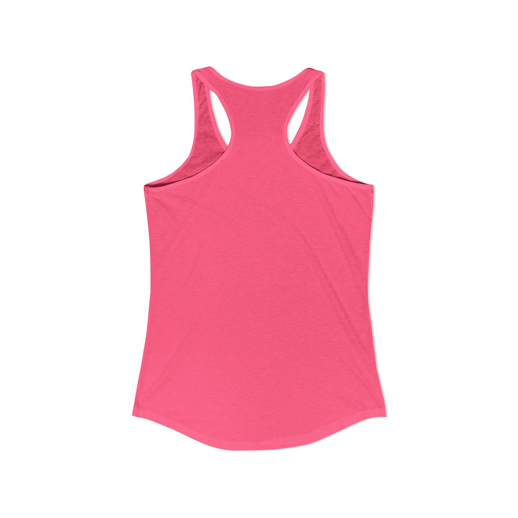 Jeep Hair Don't Care - Just a Girl A Long Way Home Women's Ideal Racerback Tank