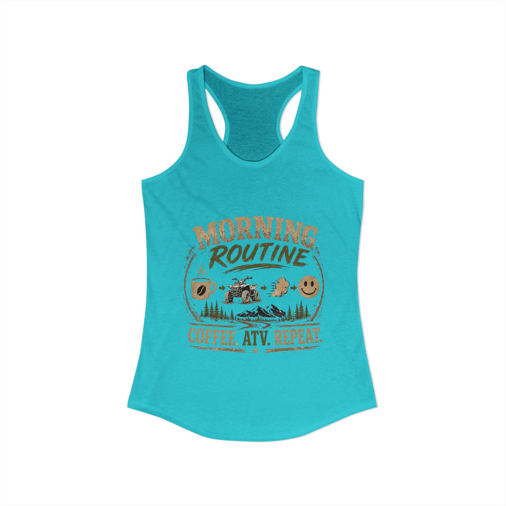 Morning Routine Women's Ideal Racerback Tank