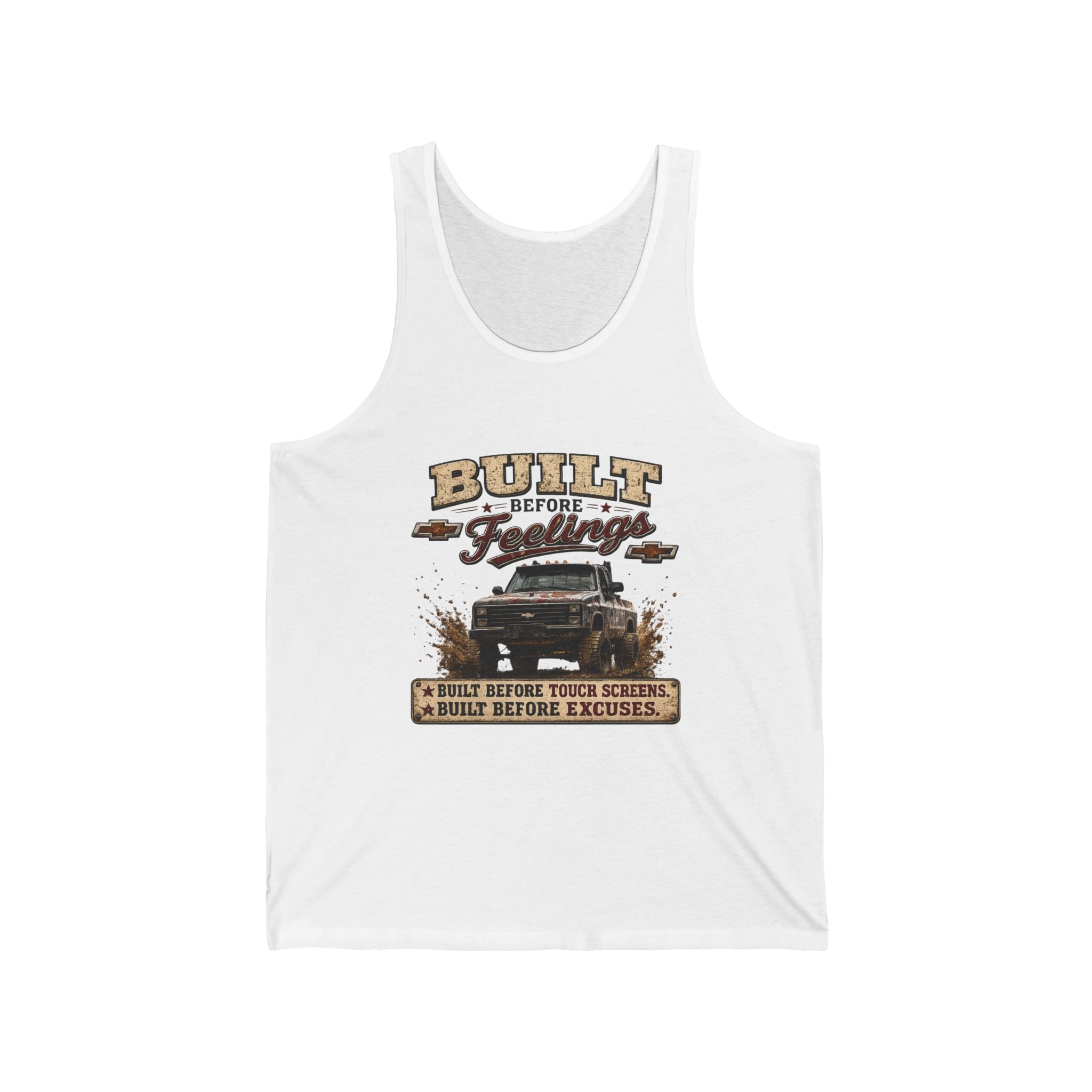 Old Ford Truck Vintage Graphic Tank Top
