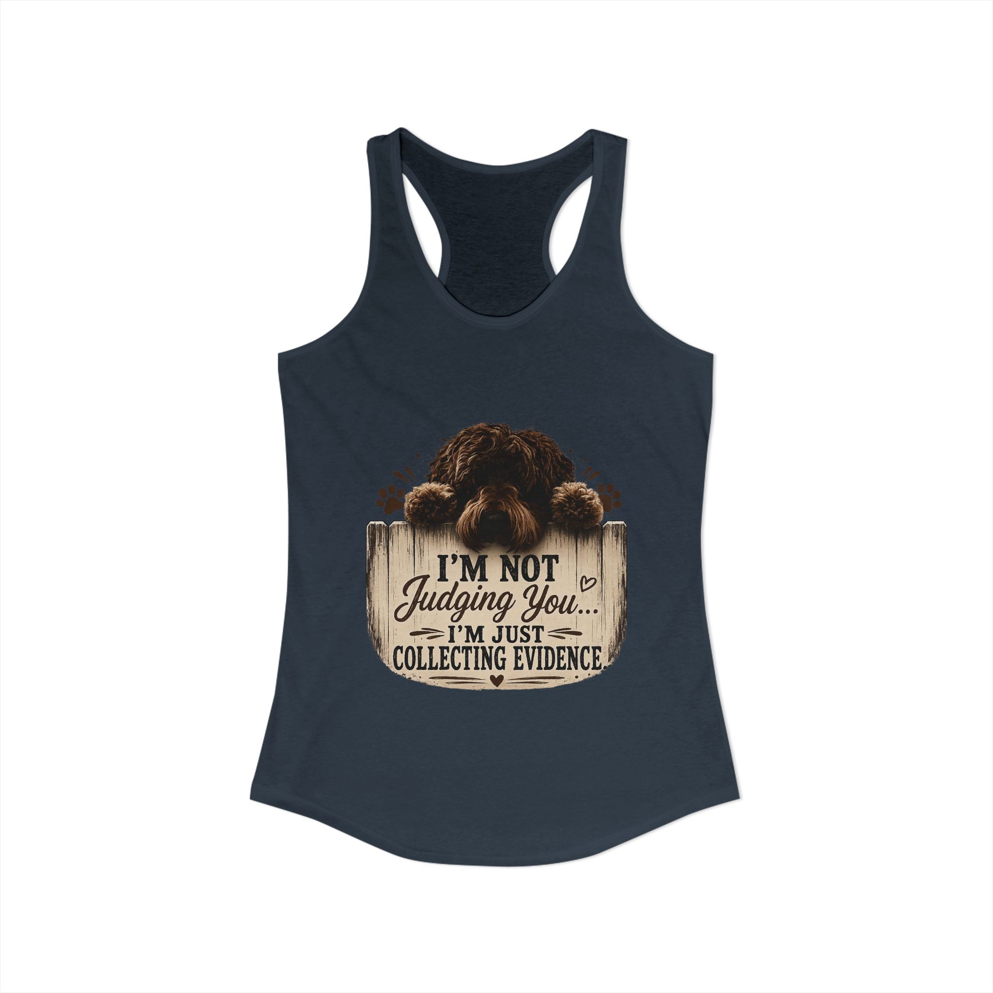 I'm Not Judging Women's Ideal Racerback Tank