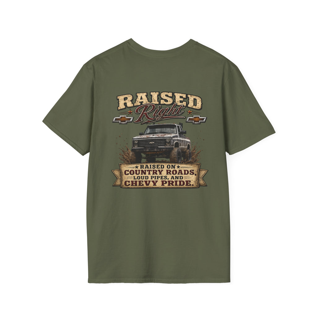 Raised Right - Chevrolet K30 Vintage Badge T-Shirt