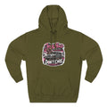 Jeep Hair Don't Care (Pink) Three-Panel Fleece Hoodie