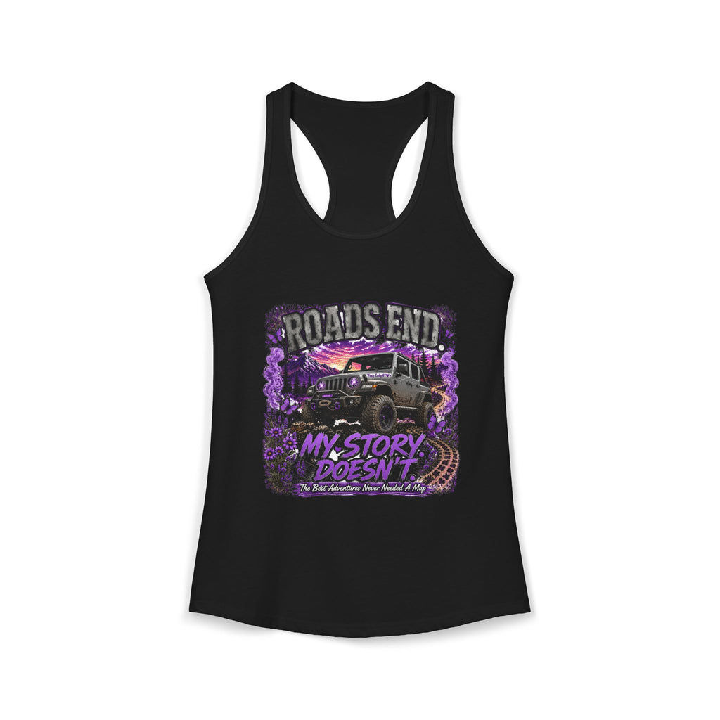 Roads End Jeep Women's Ideal Racerback Tank