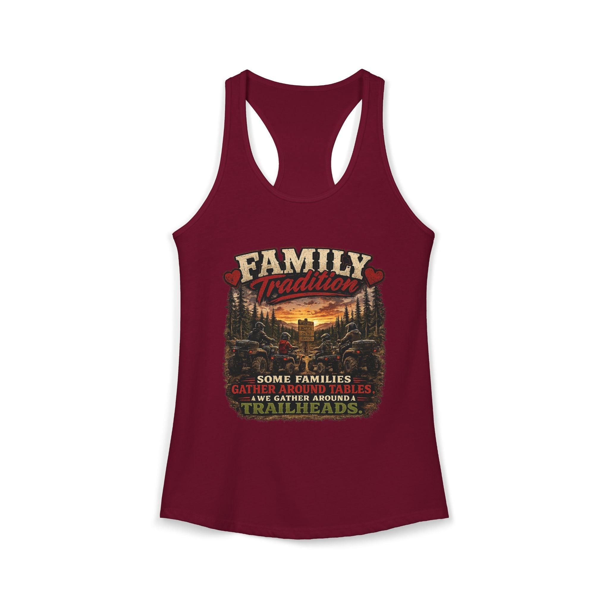 Family Tradition Women's Ideal Racerback Tank