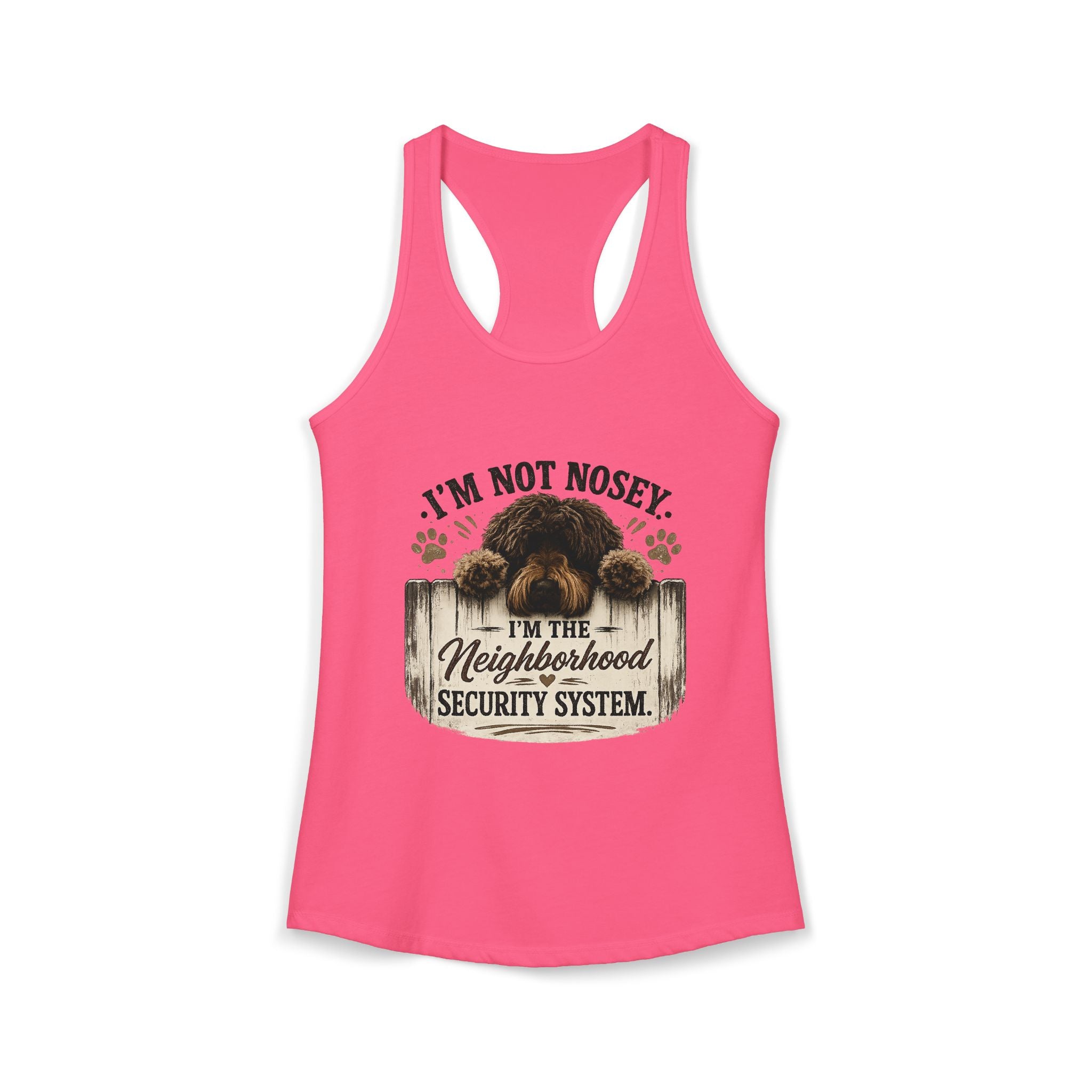 I'm Not Nosey Women's Ideal Racerback Tank