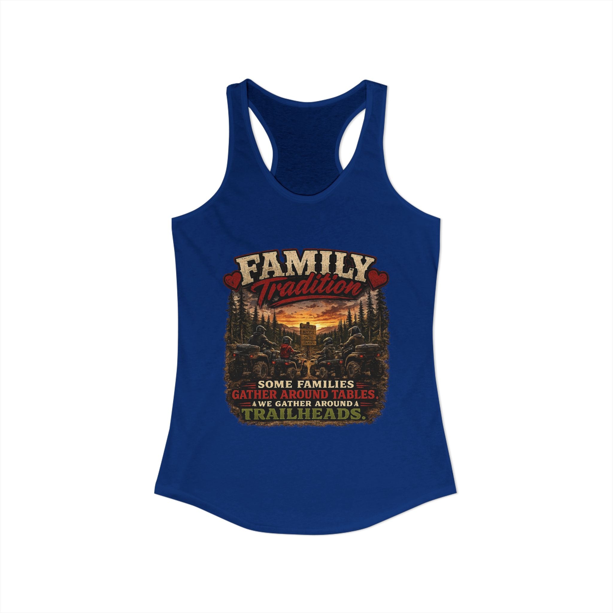 Family Tradition Women's Ideal Racerback Tank