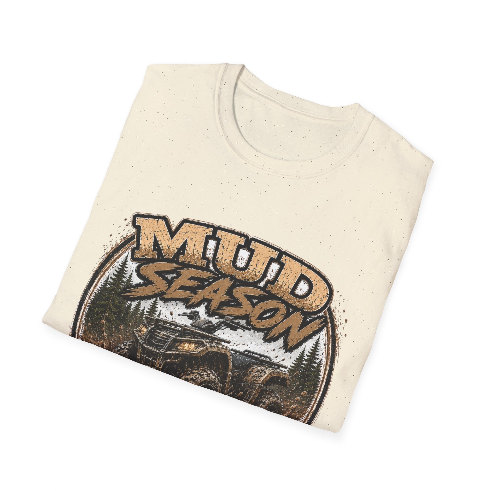 Mud Season T‑Shirt — 'Mud Season' ATV Off‑Road Graphic Shirt (Funny Car Wash Quote)
