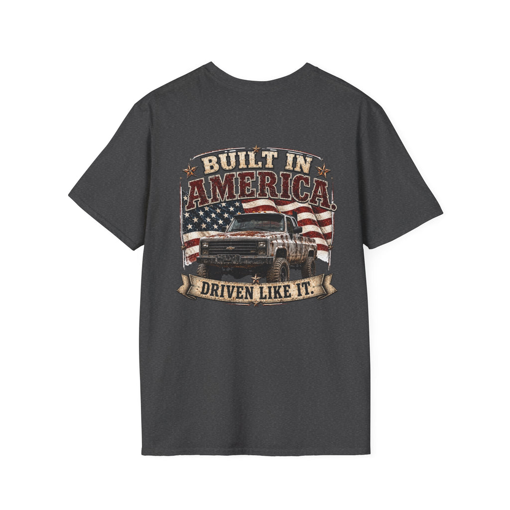 Built in America - Chevrolet K30 Vintage Badge T-Shirt