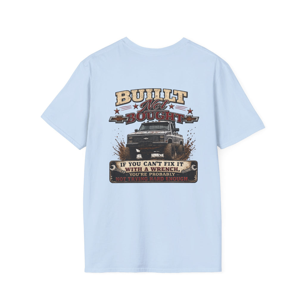 Built Not Bought - Chevrolet K30 Vintage Badge T-Shirt
