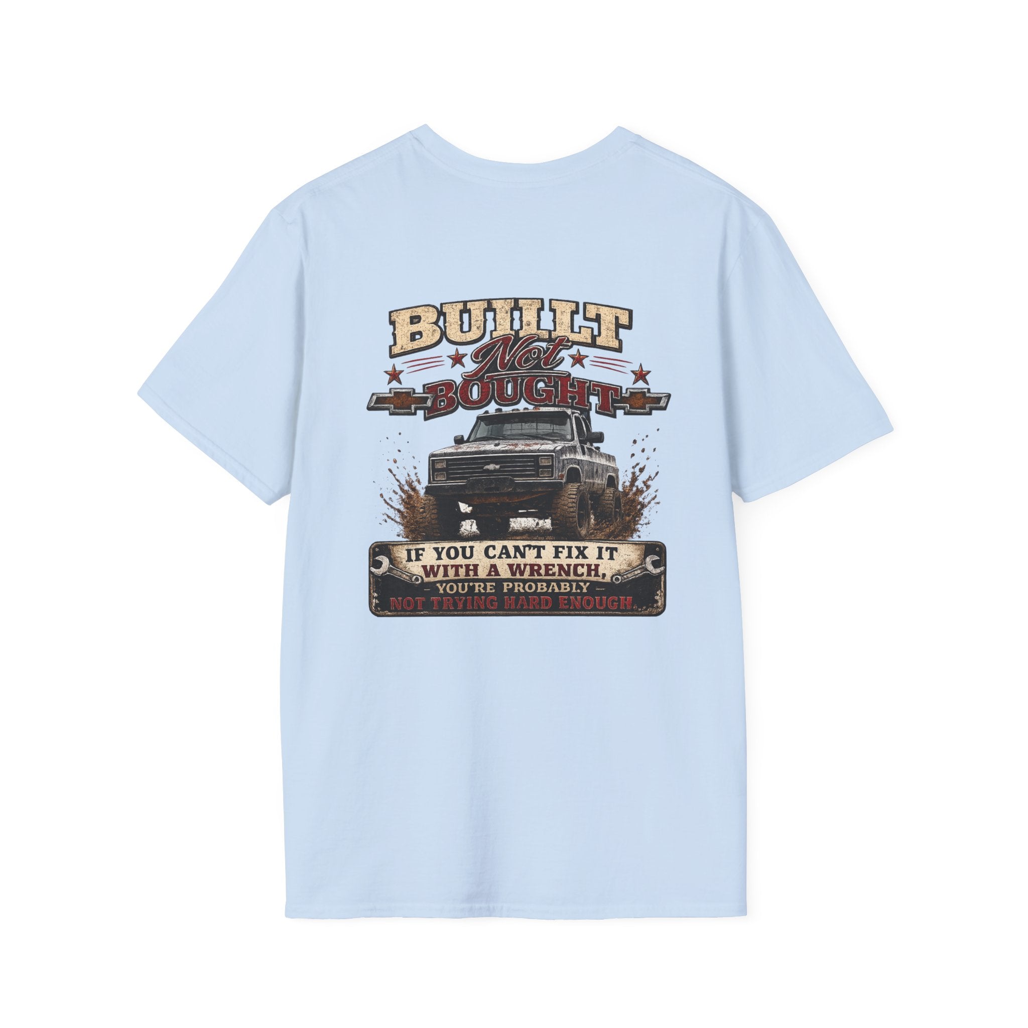 Built Not Bought - Chevrolet K30 Vintage Badge T-Shirt