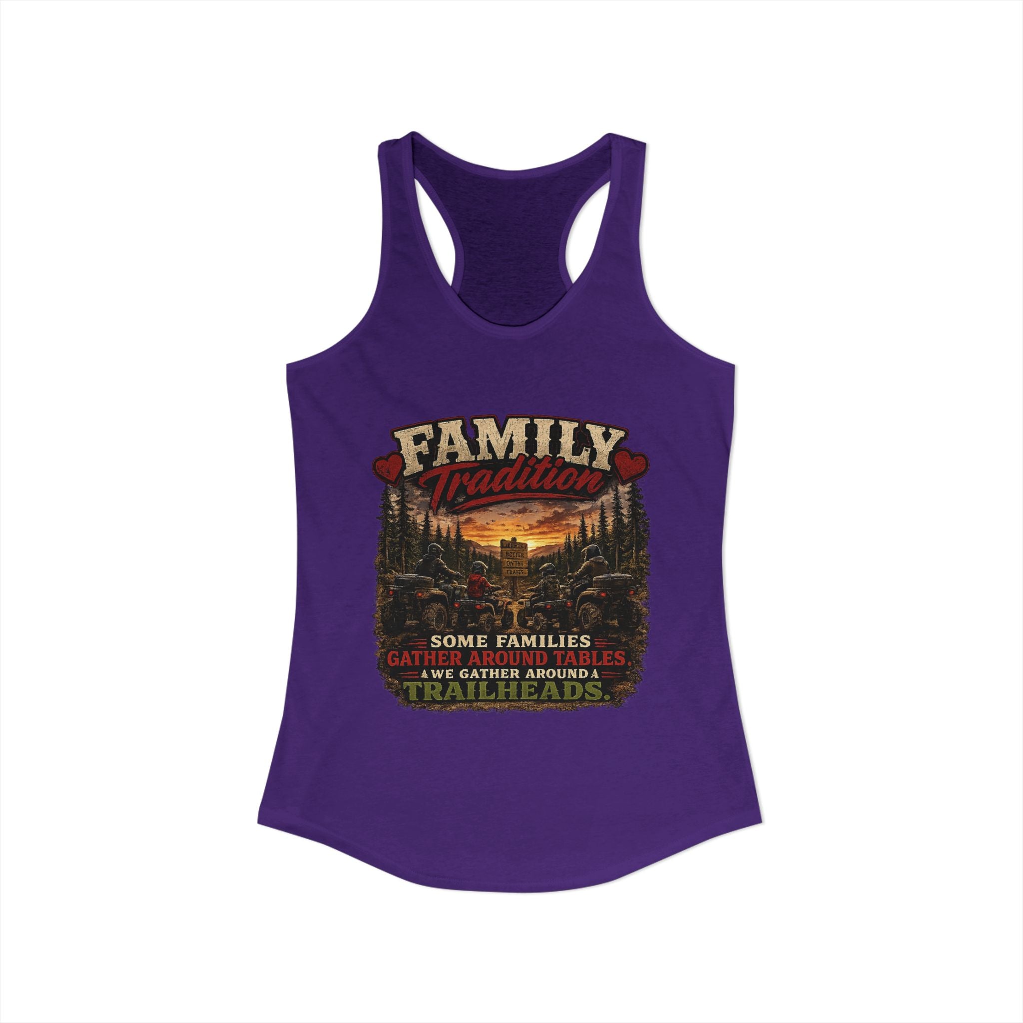 Family Tradition Women's Ideal Racerback Tank