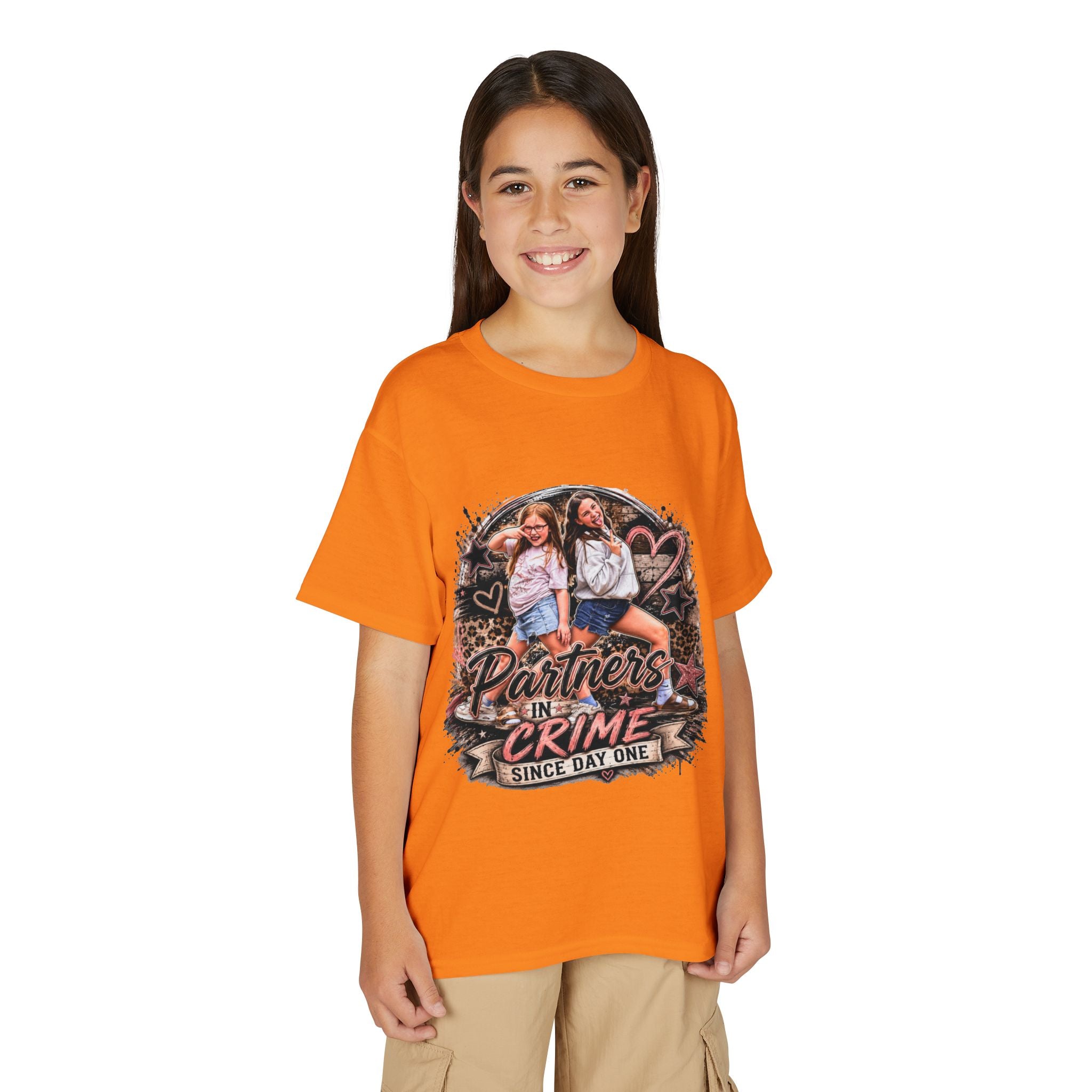 "Partners in Crime Since Day One" Best Friend Tee – Youth T-Shirt