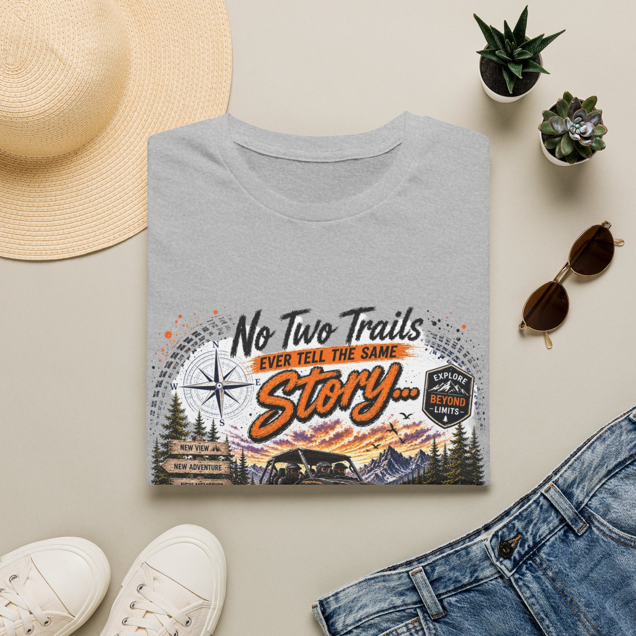 No Two Trails Tell The Same Story Off-Road Adventure T-Shirt