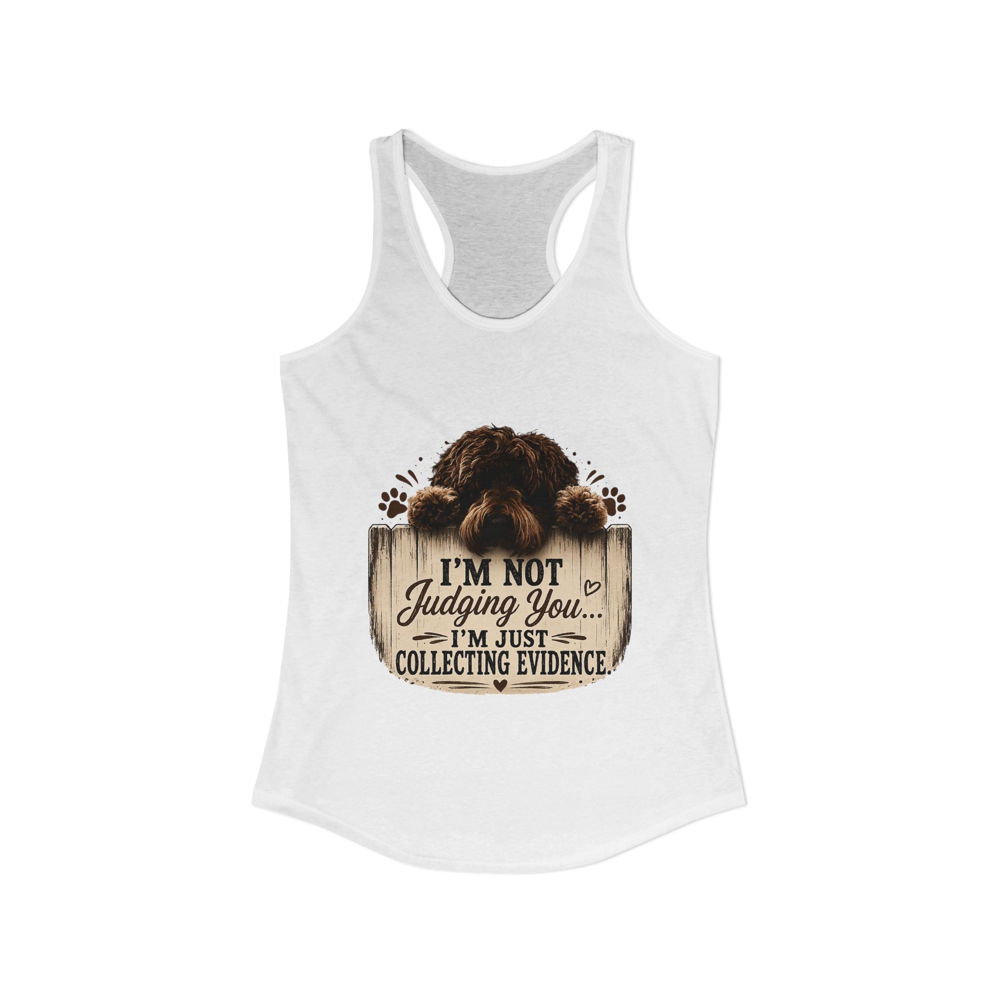 I'm Not Judging Women's Ideal Racerback Tank