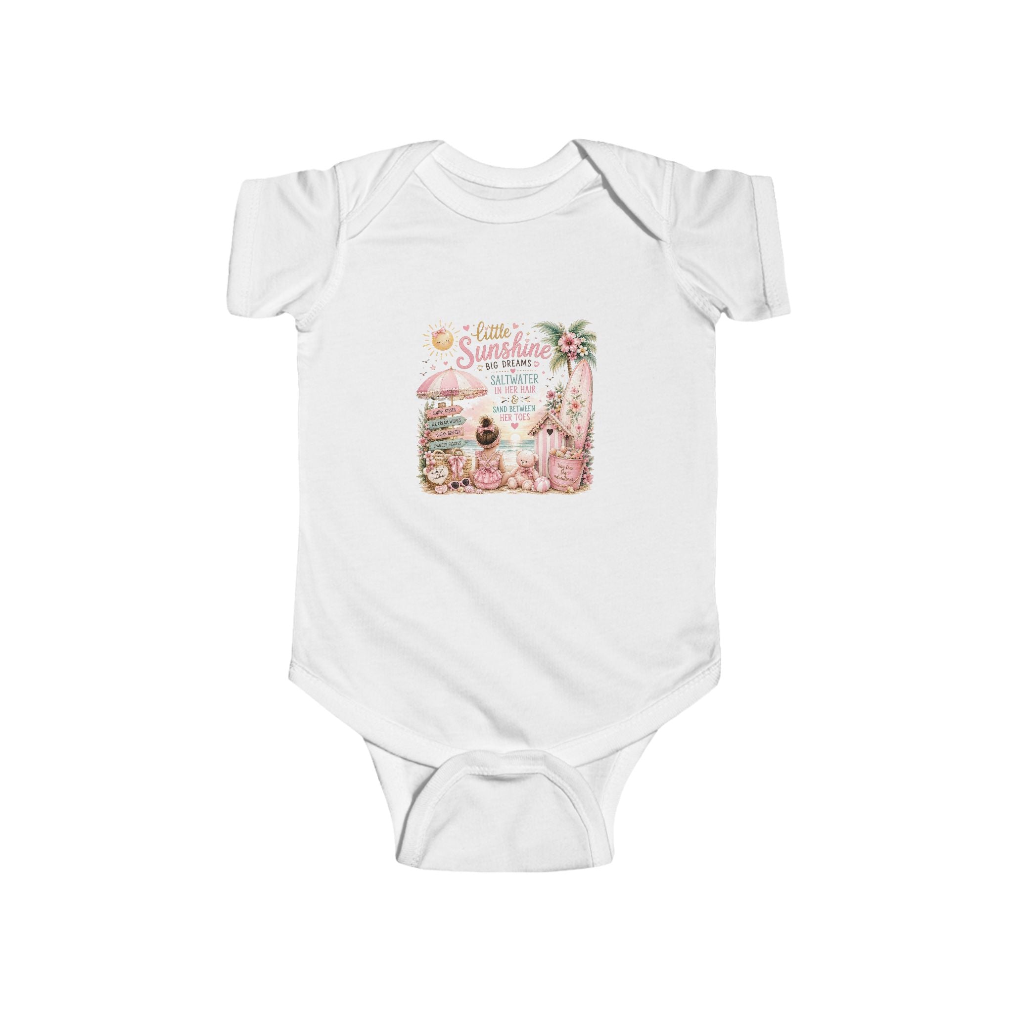 "You Are My Sunshine" Floral Boho Baby Onesie Infant Bodysuit