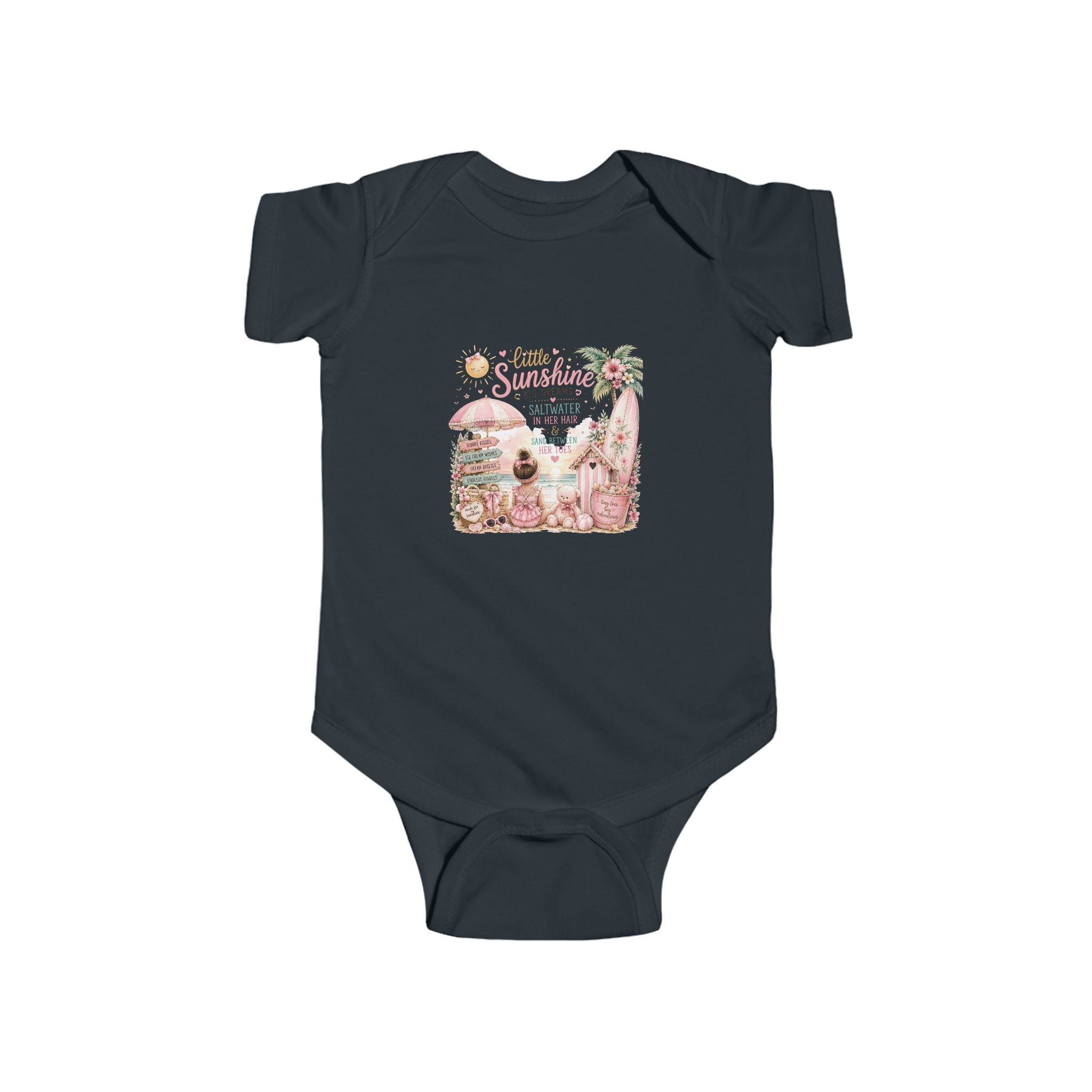 "You Are My Sunshine" Floral Boho Baby Onesie Infant Bodysuit