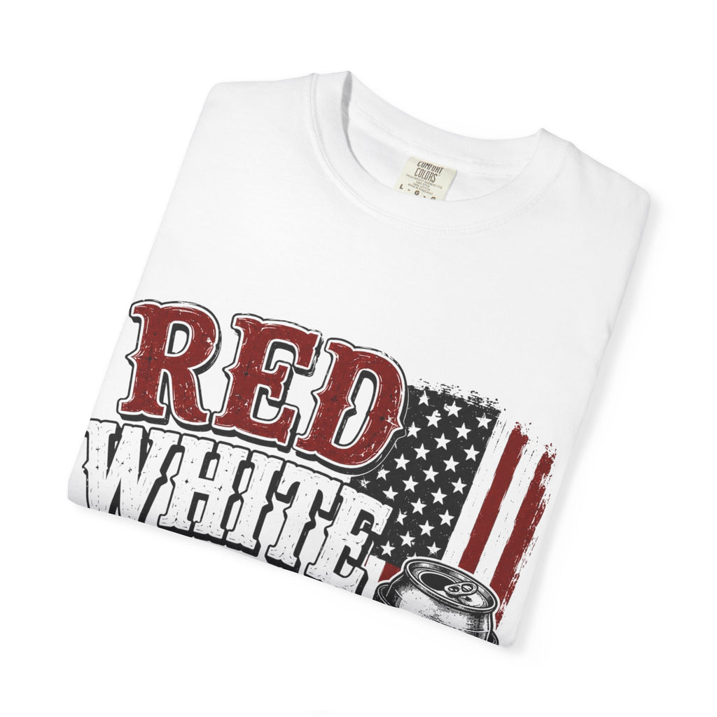 Red White & Buzzed T-Shirt — Patriotic Fourth of July Beer Tee