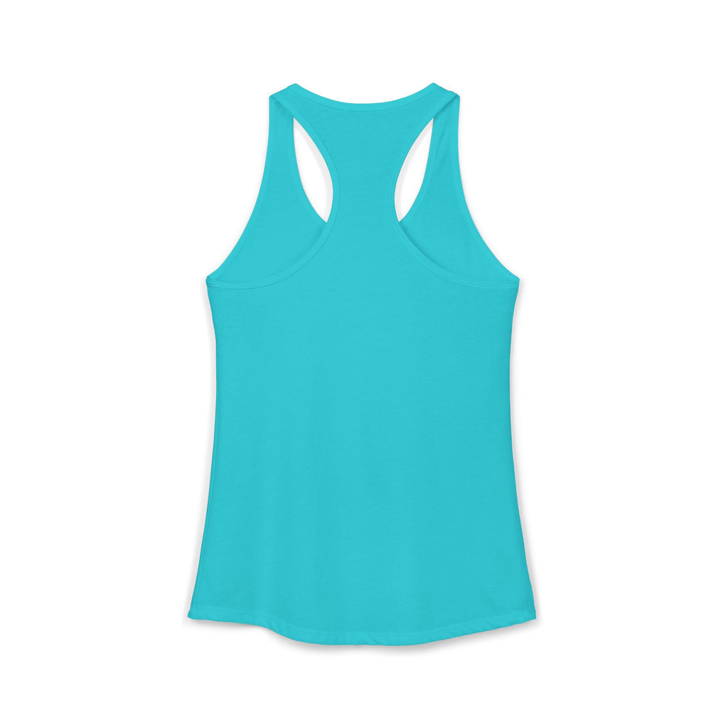Jeep Hair Don't Care - Just a Girl A Long Way Home Women's Ideal Racerback Tank
