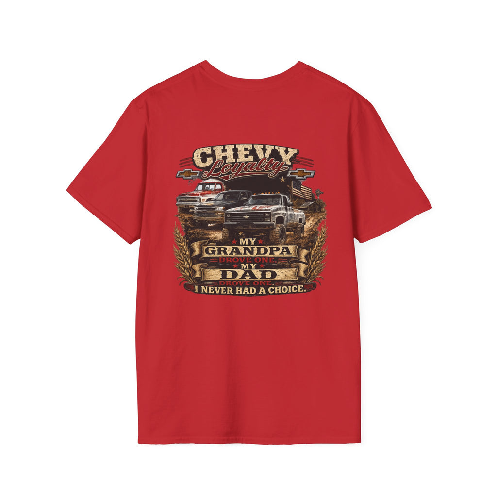 Chevy Loyalty Chevrolet K30 Vintage Patch T-Shirt — Retro Truck Owner Tee