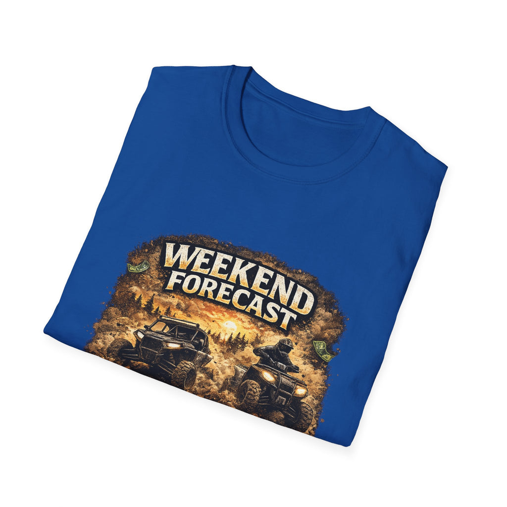 Weekend Forecast Off-Road T-Shirt — “100% Chance of Dust, 0% Chance of Regret”