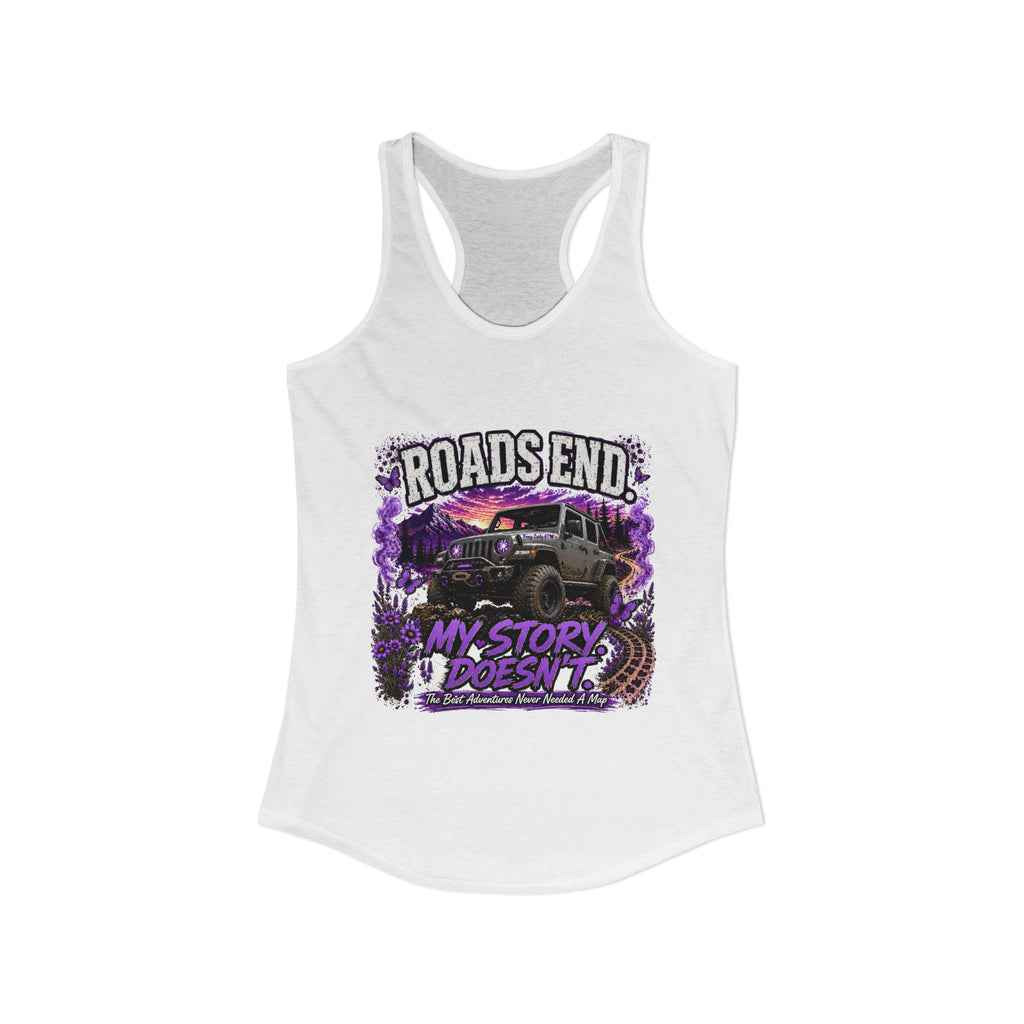 Roads End Jeep Women's Ideal Racerback Tank